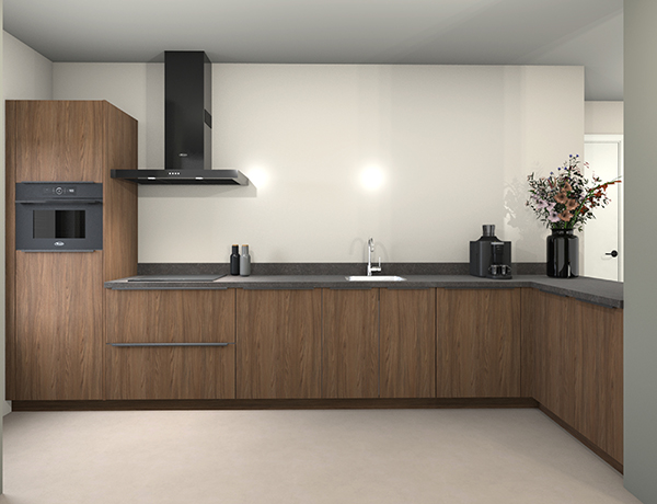 Keukentype F - Hoekopstelling