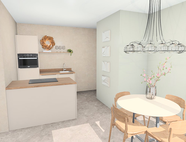 Keukentype M - Eilandopstelling